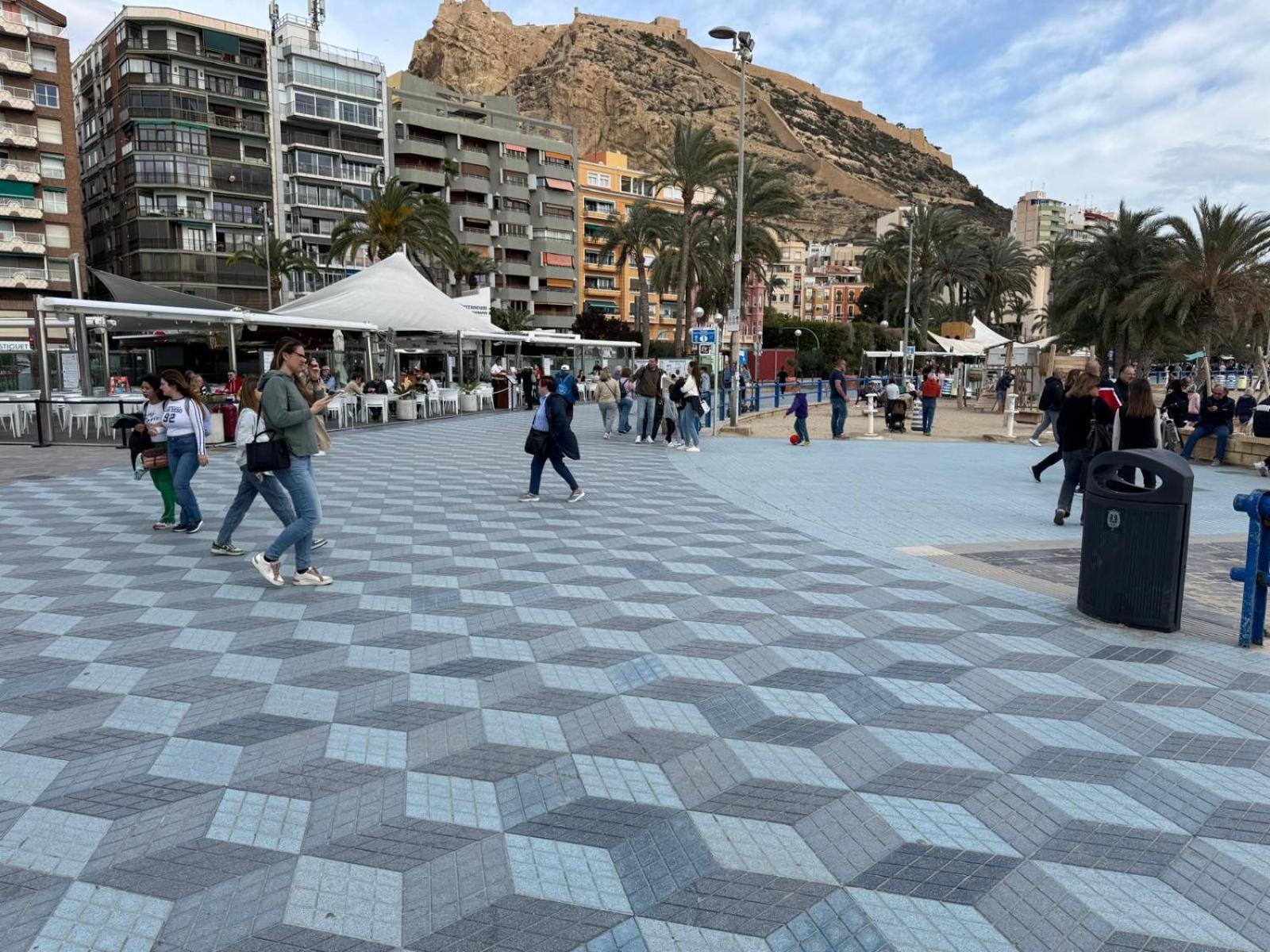 Apartamentos Playa Postiguet Alicante Kültér fotó